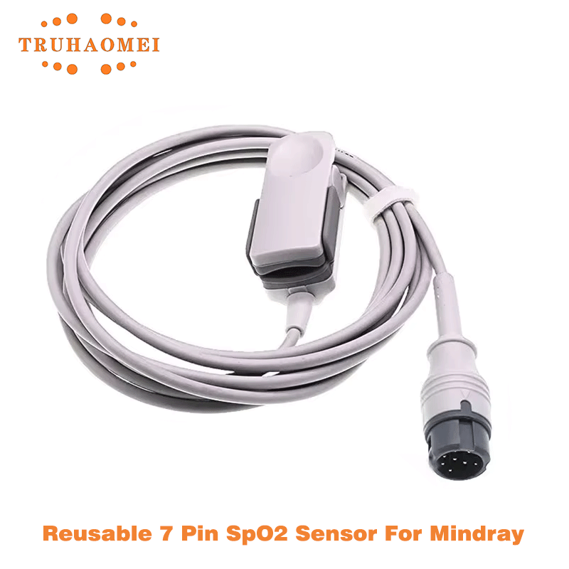 Tech Accessories Shop - 8 Pin Reusable SPO2 Sensor for