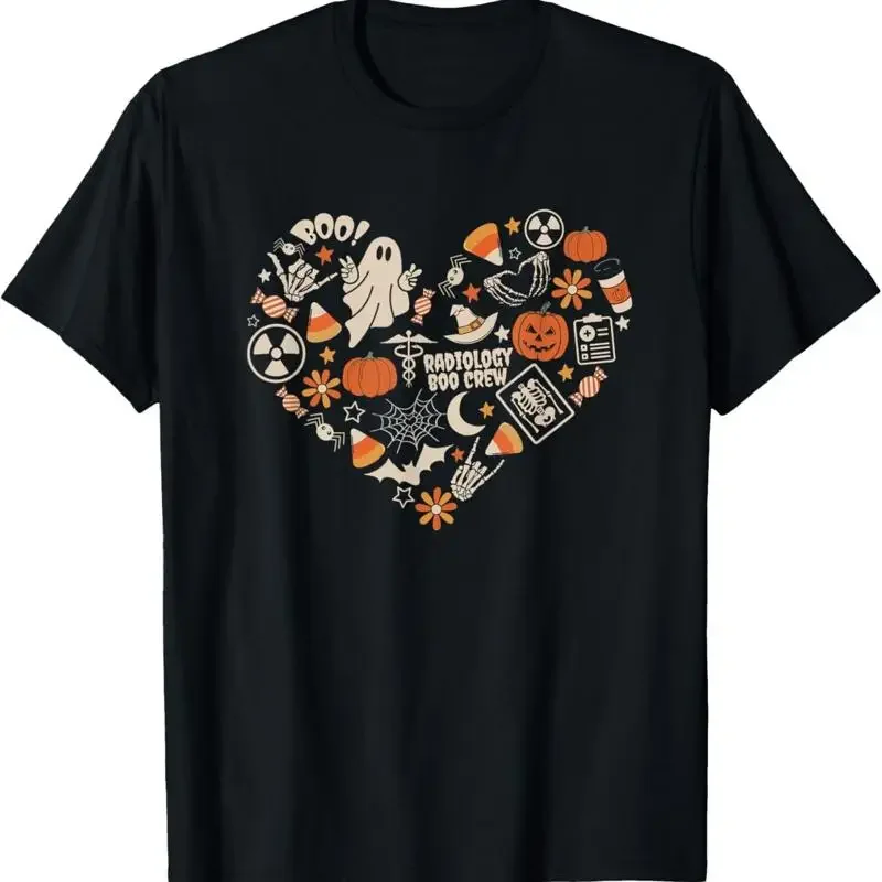 Tech X - Halloween Radiology Boo Crew Heart X