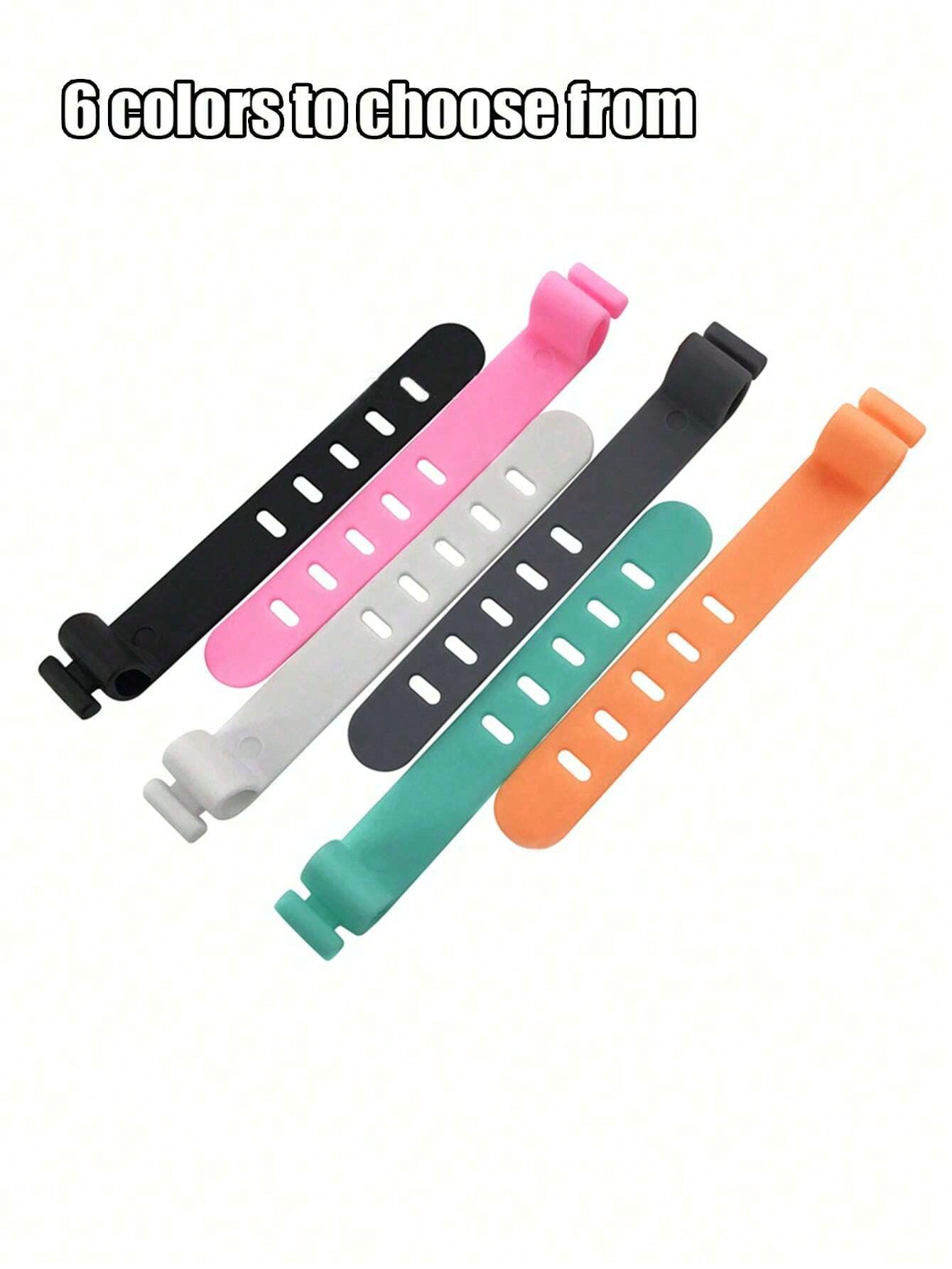 Travel Cable Organizer - 5/10 PCS Silicone Cable Straps Wire