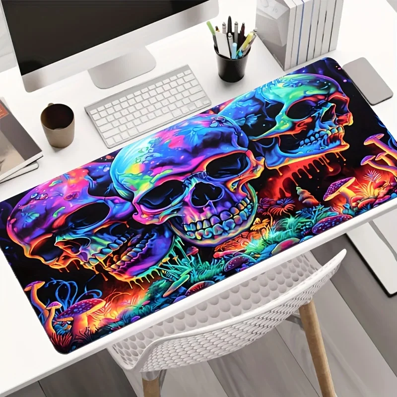 Graffiti Art Skull Mouse Pad 9 - Tech Table Accessories review and price