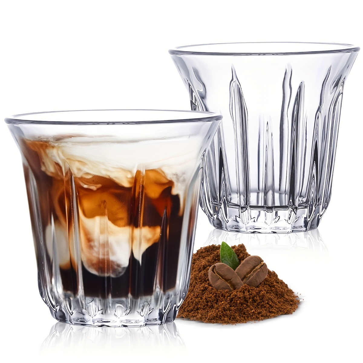 2 Pack Espresso Cups, Clear Gl - Tech Accessories For Office review and price