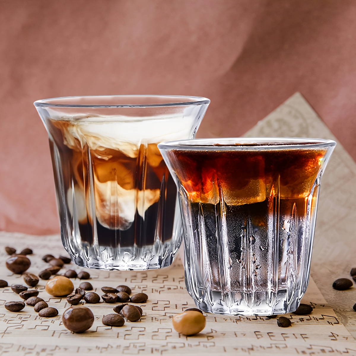 2 Pack Espresso Cups, Clear Gl - Tech Accessories For Office review and price