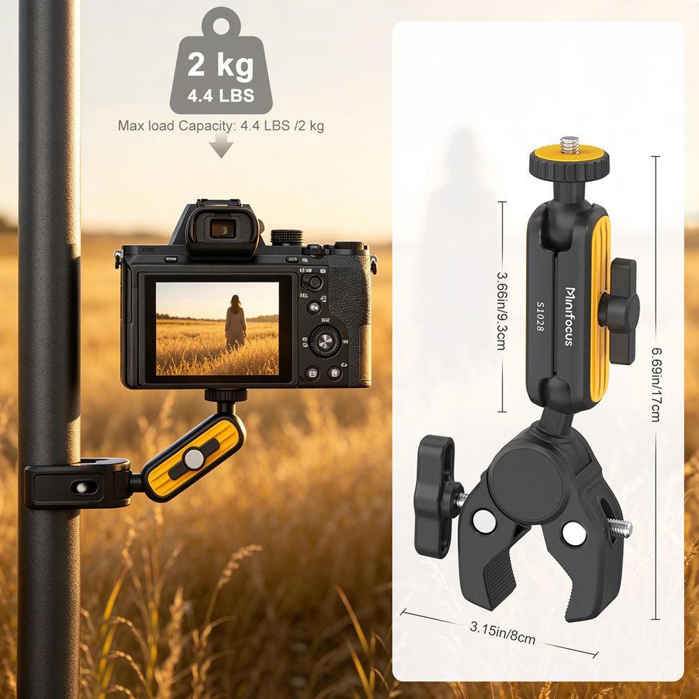Super Clamp with 360° Dual Bal - Monitor Arm Single review and price
