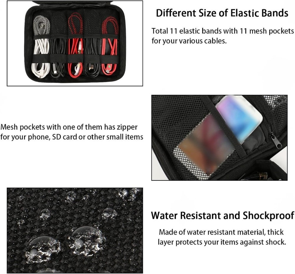 Waterproof Travel Electronic O - Travel Cable Organizer review and price