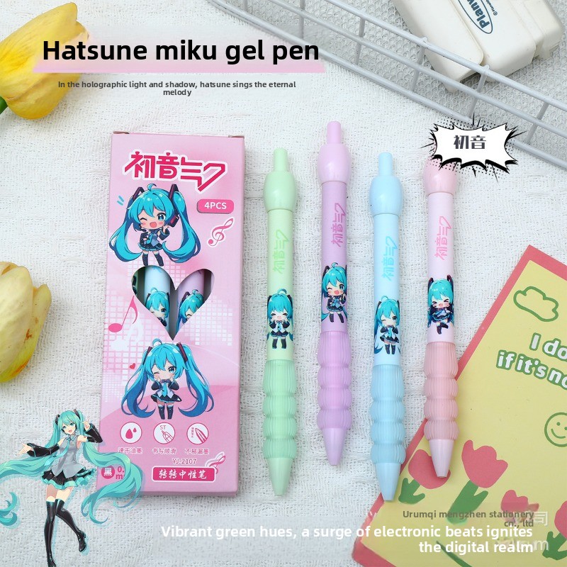 Kawaii Hatsune Miku Gel Pen Cu - Tech Accessories For Office review and price