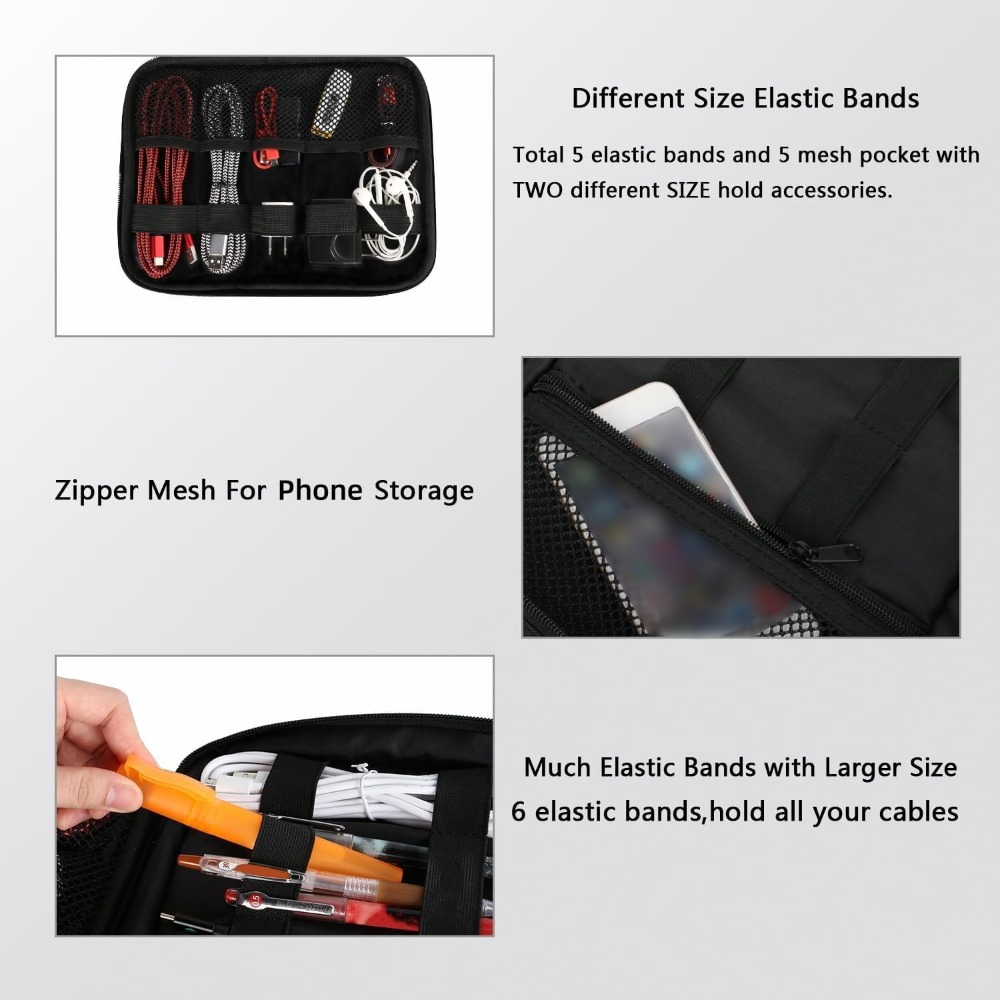 Electronics Organizer Travel C - Travel Cable Organizer review and price