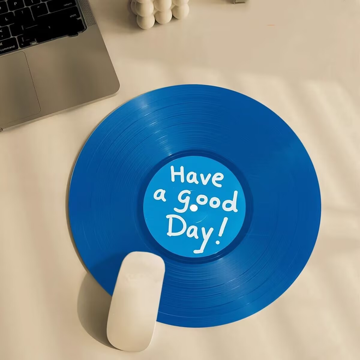 Non-Slip Round Mousepad Vintag - Tech Table Accessories review and price