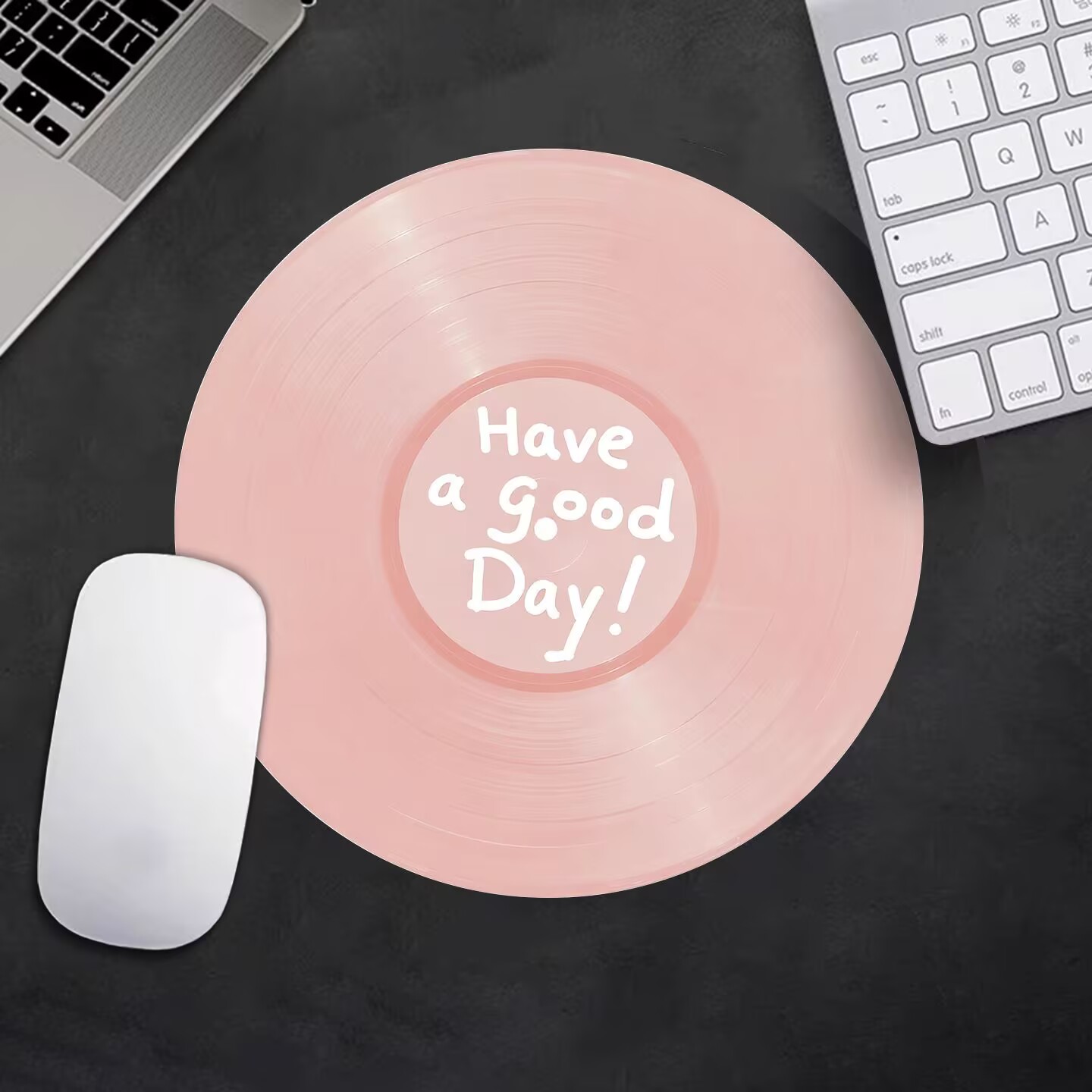 Non-Slip Round Mousepad Vintag - Tech Table Accessories review and price