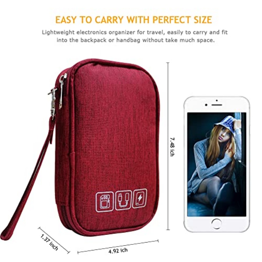 Electronic Organizer Bag Cable - Travel Cable Organizer review and price