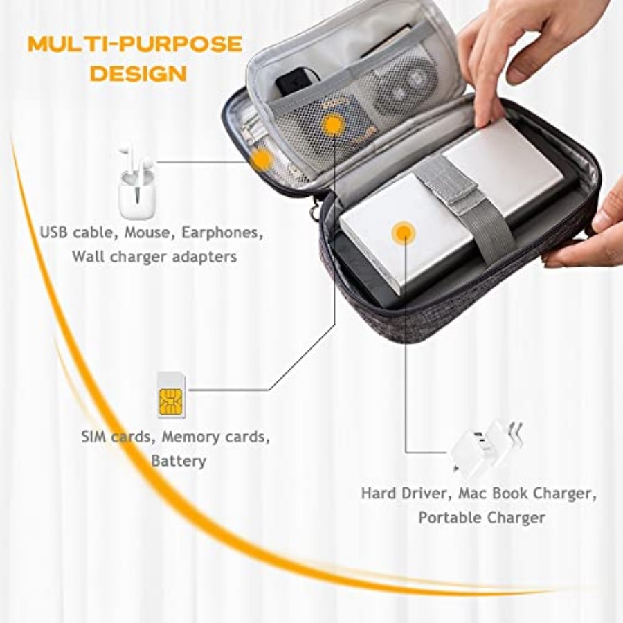 Electronic Organizer Bag Cable - Travel Cable Organizer review and price