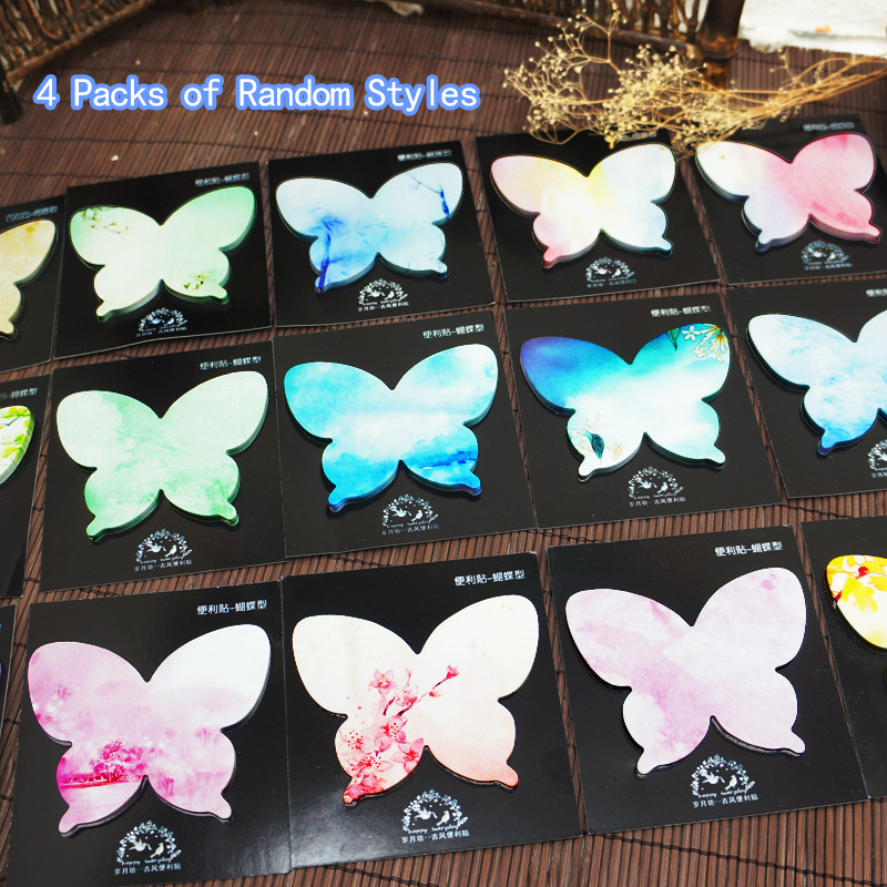 4 Packs Random Butterfly Stick - Tech Accessories For Office review and price