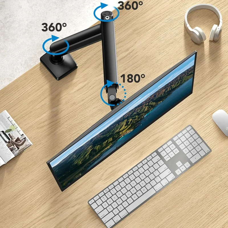 Heavy Duty Computer Desk Mount - Monitor Arm Single review and price