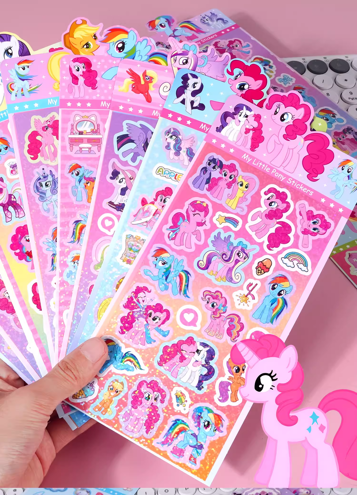 Little Pony Laser Sticker Set  - Tech Accessories For Office review and price