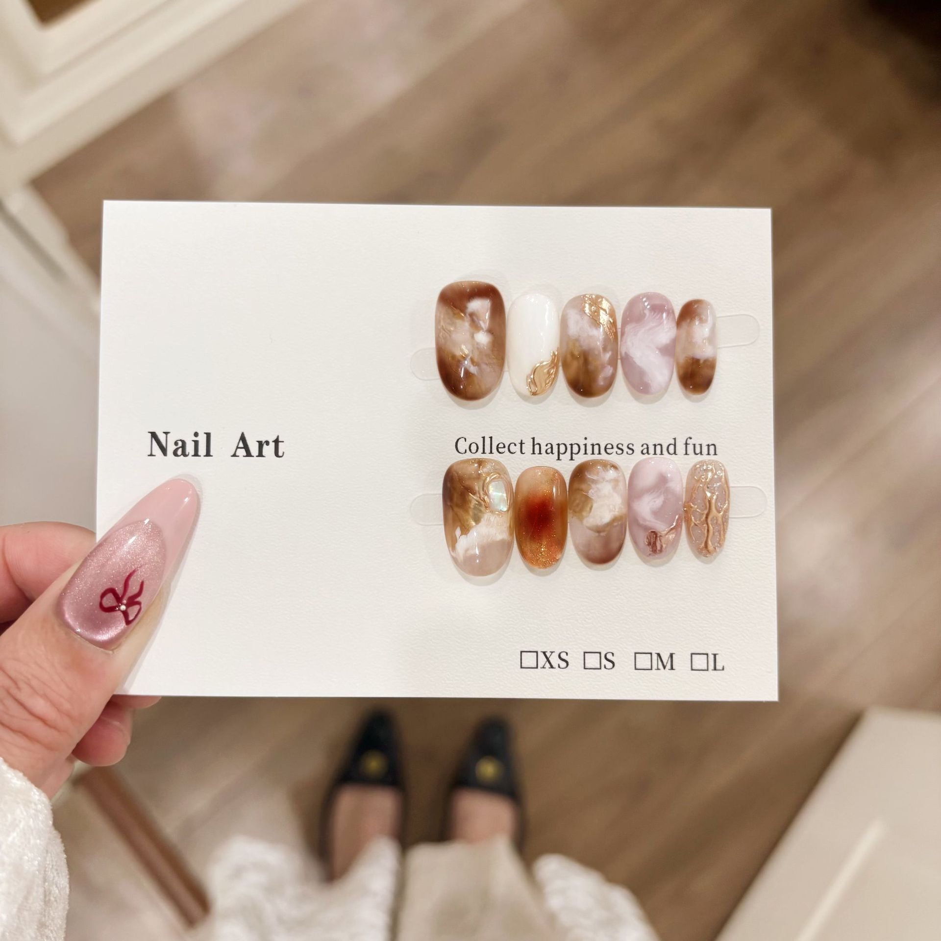 10pcs Press on Nails Light Lux - Nail Tech Accessories review and price