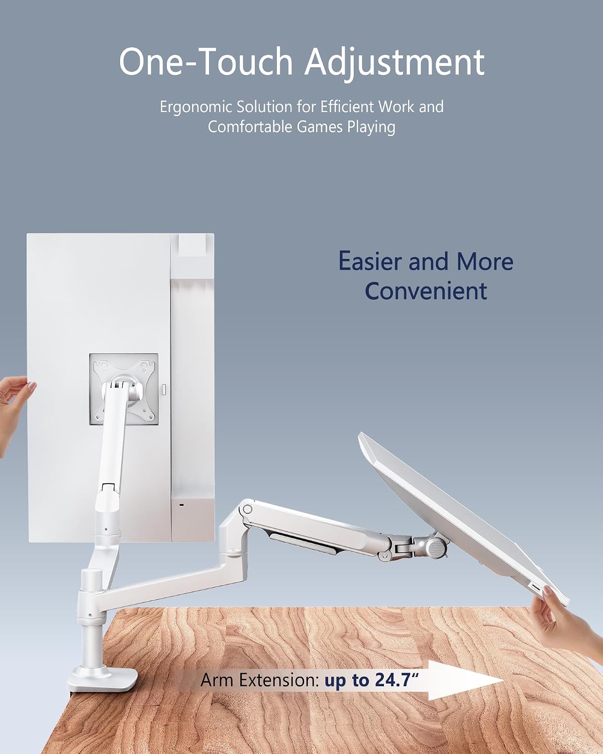 Heavy Duty Single Monitor Arm, - Monitor Arm Single review and price