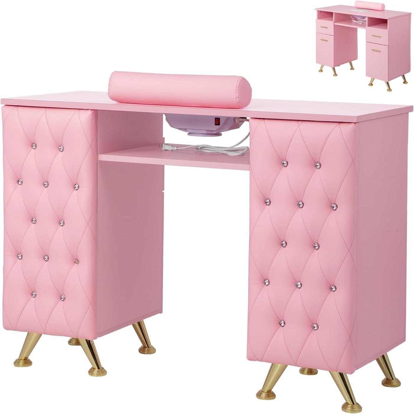 Manicure Table with Dust Colle - Tech X review and price