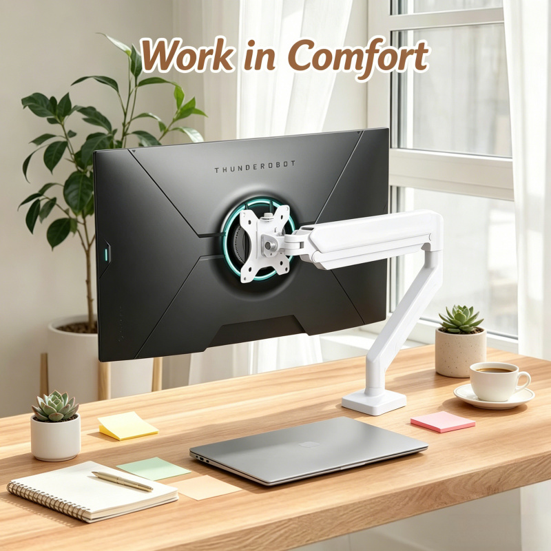 Single Monitor Desk Mount Arm– - Monitor Arm Single review and price