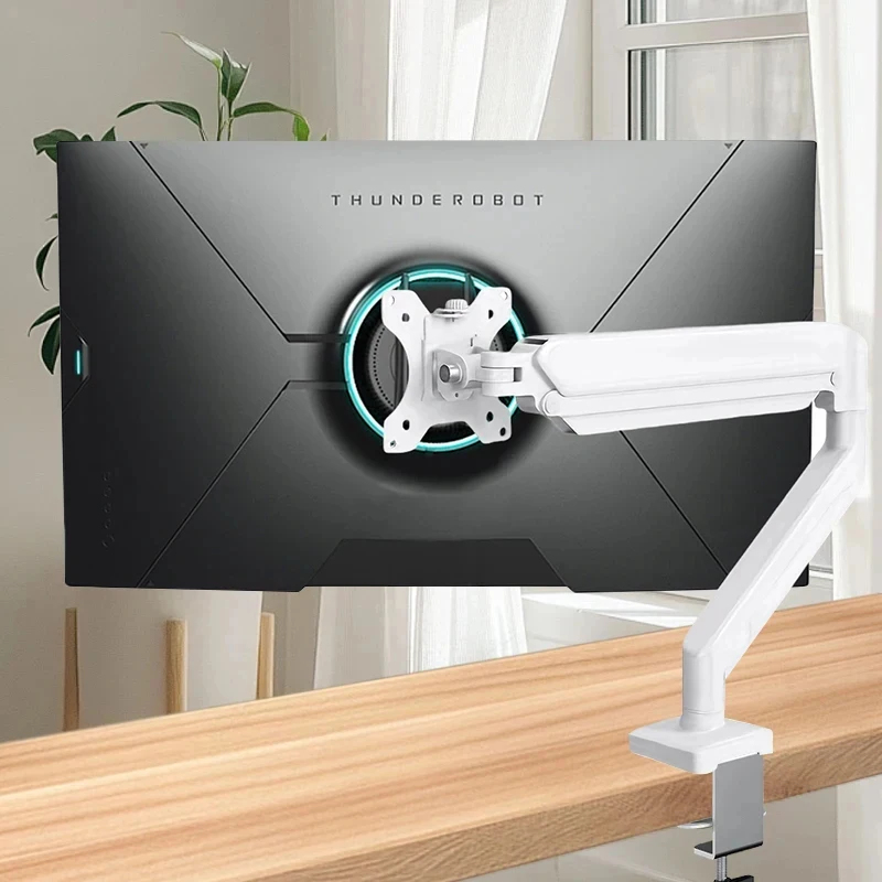 Single Monitor Desk Mount Arm– - Monitor Arm Single review and price