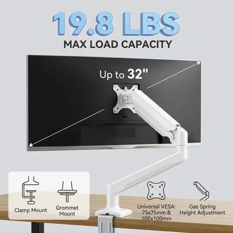 Single Monitor Arm Mount for 1 - Monitor Arm Single review and price